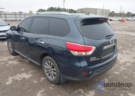 2016 Nissan Pathfinder Sv z USA, uszkodzony, nr VIN 5N1AR2MN6GC626314